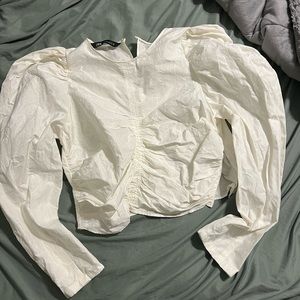 Puff sleeve top